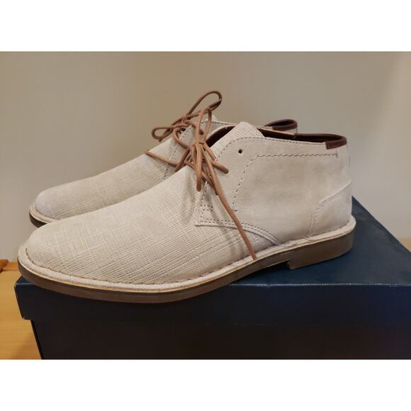 Kenneth Cole Reaction Desert Sun Suede Chukka Boot Shoe Size 12 Mens - Picture 1 of 12